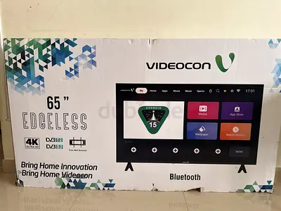 Videocon 65 4K Smart TV (Edgeless) - Bluetooth, Android