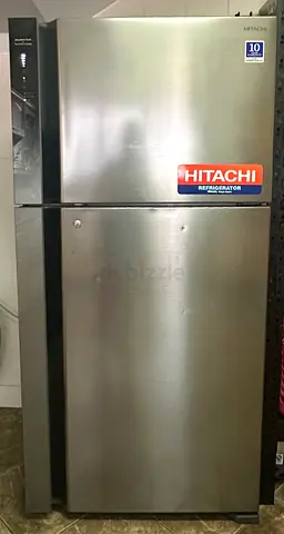 Hitachi Inverter Top Freezer Refrigerator – Dual Fan Cooling – Stainless Steel