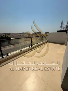 Brand new 5BR villa in Tilal Sharjah. Majlis, maid room, central AC & gas, spacious area. AED 15