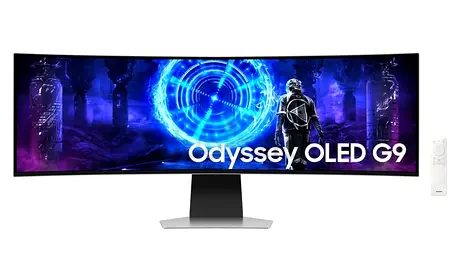 Samsung 49 Inch Gaming Monitor G9 G952 Odyssey OLED Glare Free Smart Dual QHD Refresh Rate 240Hz Res