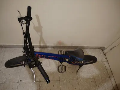 Used small blue kids bicycle - single speed, good condition
