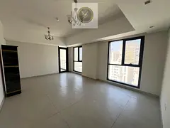 Brand New One Bedroom Apartment for Rent in Abu Shagara Sharjah Master Bedroom Open View Balcony Mod