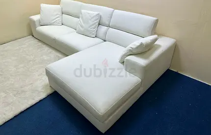 Like new condition marina home lshape sofa