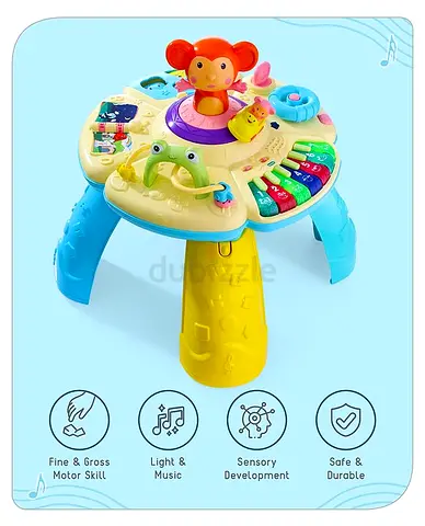 Interactive Musical Activity Table for Babies - Lights Sensory Play