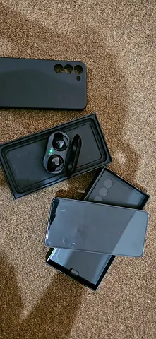 Used Samsung smartphone with case and earbuds - good condition my personal used same like new