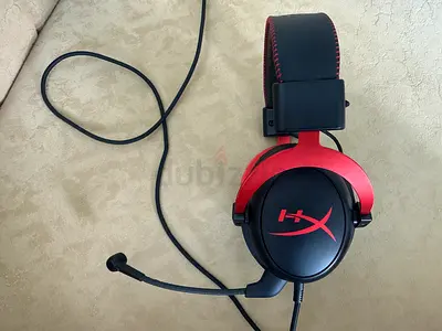 HyperX Cloud II Wired Gaming Headset - Red/Black, excellent Condition NO BOX