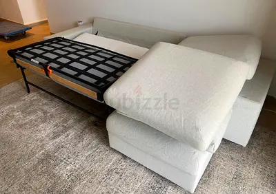 Ikea vimle L shape sofa bed with mattress