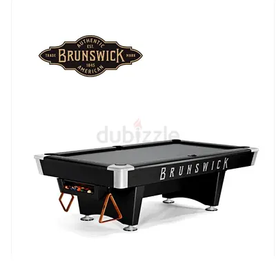 Brunswick Commercial Pool Table - Professional Billiards Table 8 fet