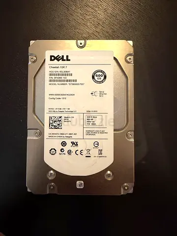 Dell 0W347K ST3600057SS 600GB 6G 15K 3.5 SAS Hard Drive