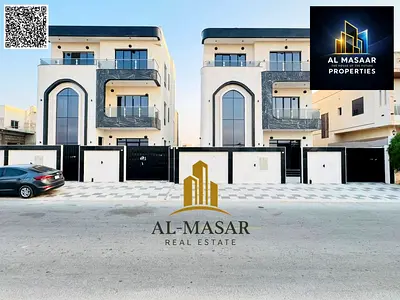 Freehold villa in Al Bahia, Ajman; price includes registration and ownership transfer fees and is negotiable.