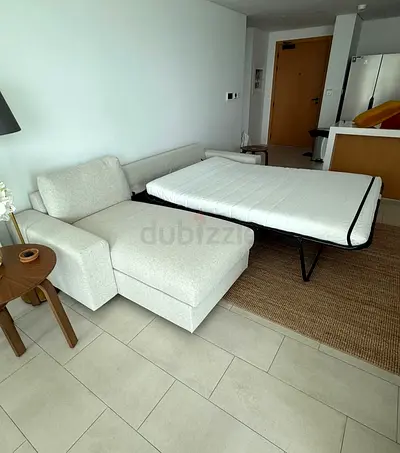 Ikea vimle L shape sofa bed with mattress