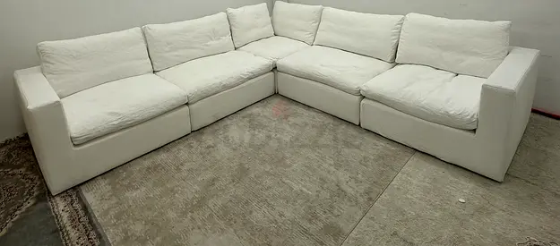 Still brand new ws living cloud white couch