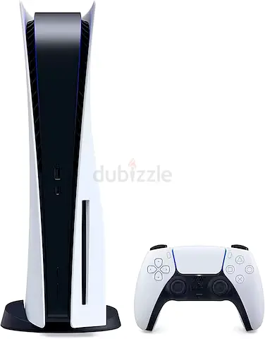 Sony PlayStation 5 Console with DualSense Controller - White