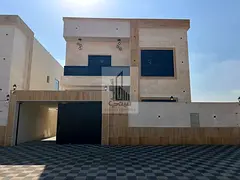 Modern villa (first occupancy) for sale in Al Helio 2 – Ajman | 5 master bedrooms | Registration f