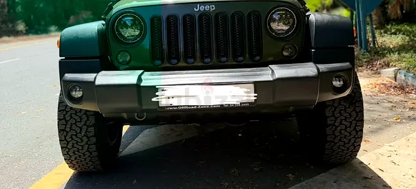 Jeep jk front bumper OEM + Grill