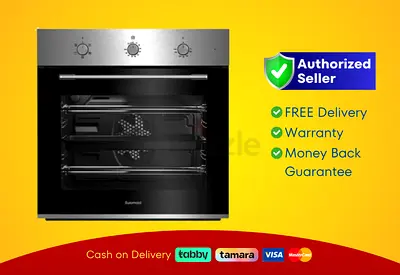 Euromaid 60cm 5 Function Built-In Oven, Brand New |  Warranty | FREE Delivery | AD7562