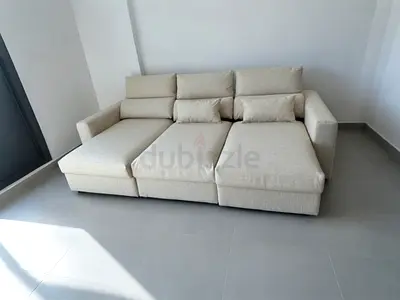 IKEA Eskilstuna L Shape Sofa bed Beige