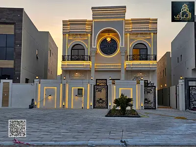 شامل رسوم التسجيل (طابقين وروف){ مساحات واسعه, تملك حر مدي الحياه, بدون رسوم سنوي
