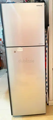 Hitachi double-door refrigerator, good working condition
