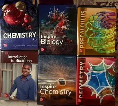 American high school books for sale
