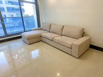IKEA kivik L Shape Sofa Beige