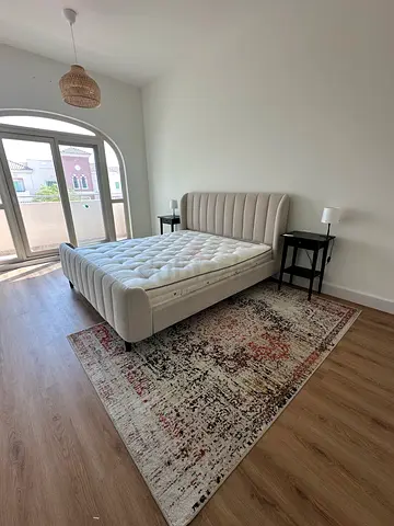 Like new Queen bed with luxury Vispring mattress - Moving sale!