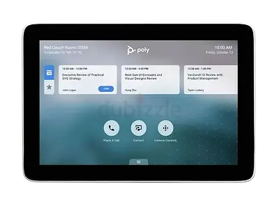 Poly TC8 Touch Controller (Room Scheduling/Conference Control) - Good Condition price on call
