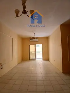 Two bedrooms and a living room in Al Majaz 2; explicit shared-tenancy contract.