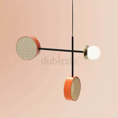 Modern Minimalist Pendant Light Fixture - 3-Light Designer Lamp