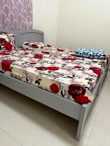 2 single beds with medicated mattress
