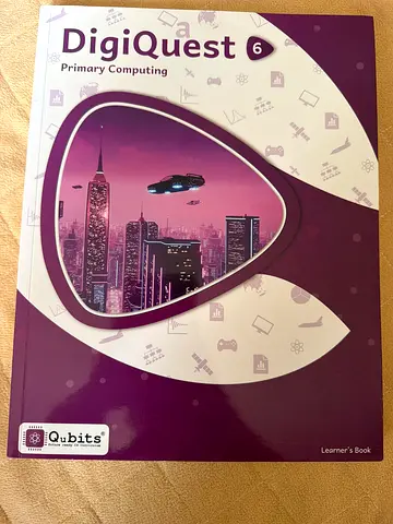 DigiQuest 6 Primary Computing Learners Book by Qubits