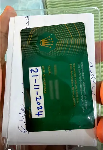 Rolex Starbucks with Warranty card 2024