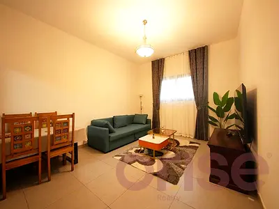 Furnished 1BR Apartment | Ikarus Building | Balcony & Road View