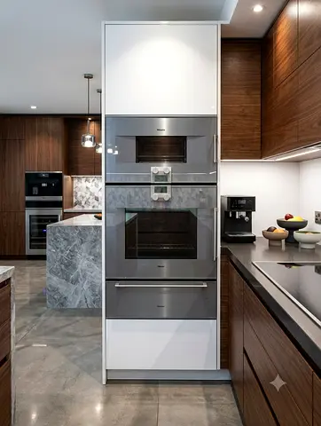 Gaggenau Latest Model Built-In Electric Oven, Microwave  Warming Drawer Set 75cm