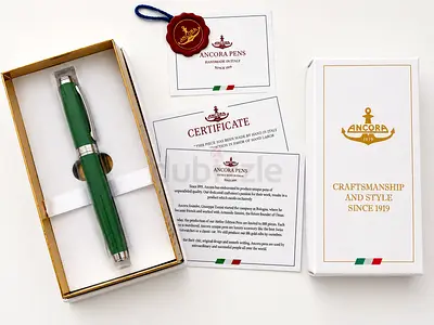 Ancora 53rd Anniversary of UAE Chrome limited edition of 53 pens never used brand new