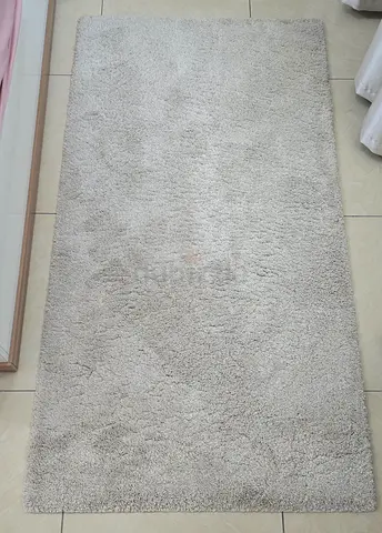 Ikea Light grey shaggy rug - good condition, 120x60 cm (approx.)