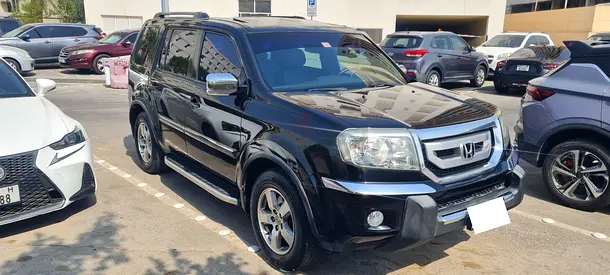 HONDA PILOT 2011 SUNROOF LEATHER AL FUTTAIM HONDA SERVICED ORIGINAL PAINT LIKE NEW CONDITION