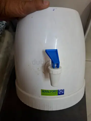 Used Royalford Water Dispenser Jug with Tap - 5L (Good Working Condition)