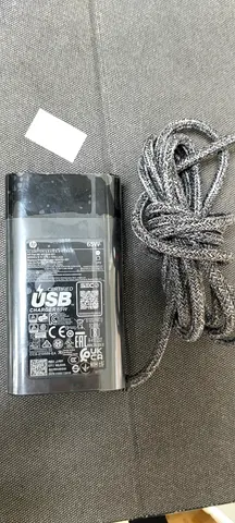 HP 65W Type-C Laptop Charger with Braided Cable - Used