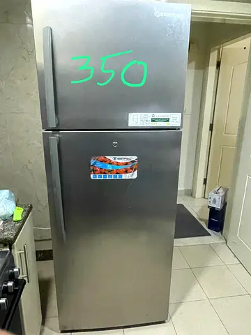 Westpoint Double Door Refrigerator Stainless Steel