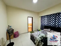 Cheap spacious family studio, Sharjah. Separate kitchen, easy payments. Near Royal Hospital.