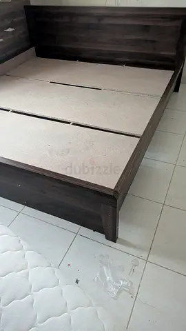 King bed - High quality from Home box - Dark Wood