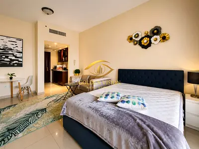 Lavishly Furnished Studio | Beach Access | Royal Breeze 3