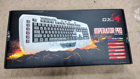 Genius GX Gaming Imperator Pro White Edition – Brand New / Boxed