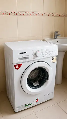 Afttron 6kg Front Load Washing Machine - Good Working Condition