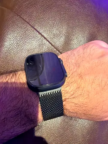 Apple Watch Ultra titanium bracelet