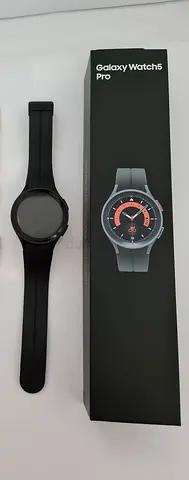 Samsung Galaxy Watch5 Pro (black) with original box BILL ATTACHED TRA VERSION