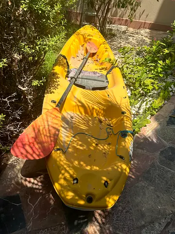 Kayak plus paddle for sale