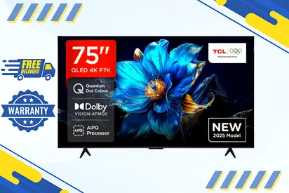 TCL 75 Inch P7K QLED Direct LED 4K HDR Smart Google TV 75P7K