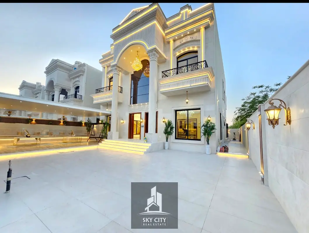 Luxury Villa for Sale in Al Mowaihat, Ajman | 5,000 Sq. Ft. | Elegant Design & Spacious Layout